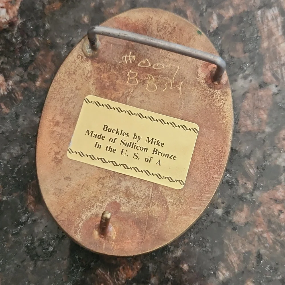 Vintage IPSC Sierra Nevada Pistol Legue Belt Buckle - Picture 2 of 2